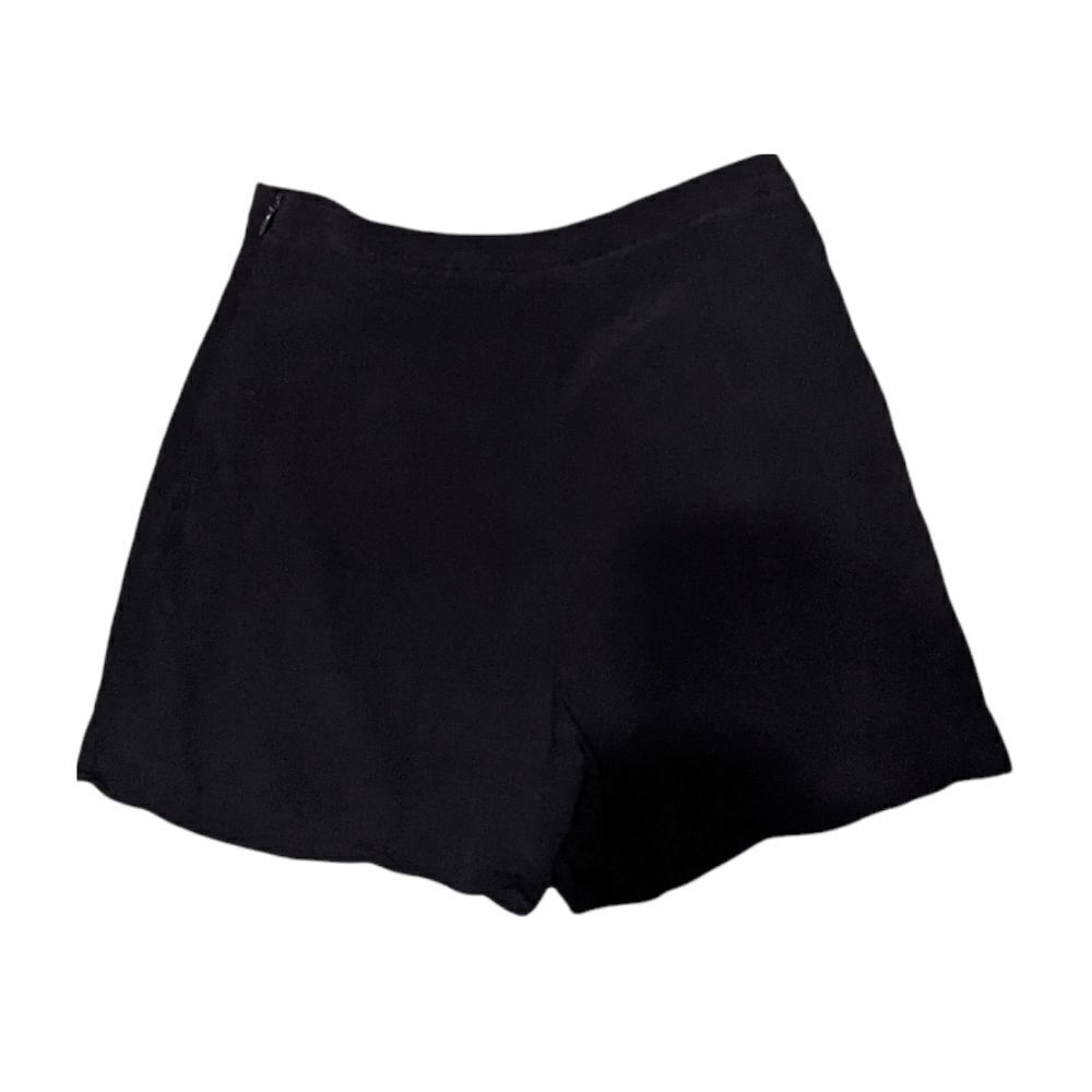 Aritzia WILFRED black short with zip size 4 @P